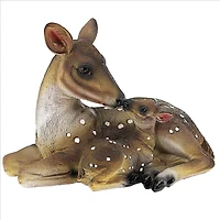 Design Toscano 9.5" Small Mother's Love Doe & Fawn Statue
