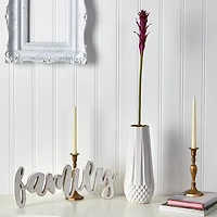 Pink Mini Star Bromeliad Artificial Flower Stem, 6ct.