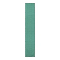 Teal Hexagons Outdoor Table Runner