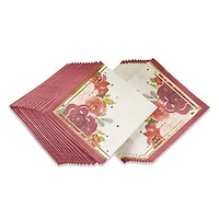 Kate Aspen® Burgundy Blush Floral 2 Ply Paper Napkins, 120ct.
