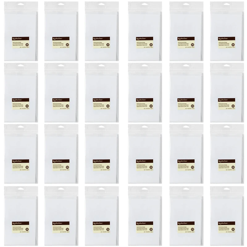 24 Packs: 25 ct. (600 total) White Cards & Envelopes by Recollections™, 4" x 5.5"