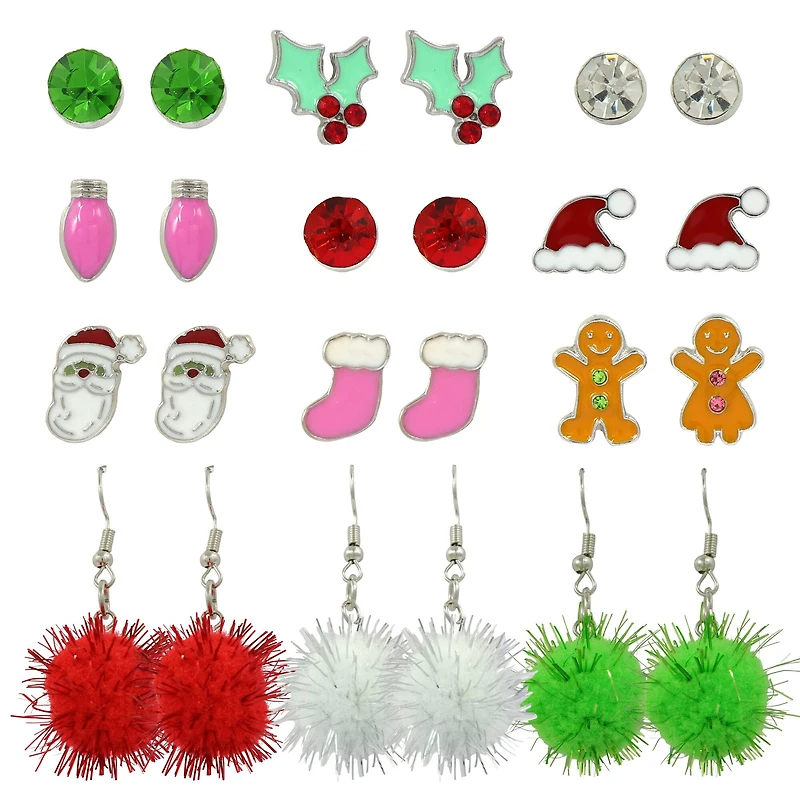Pom Earring Set by Celebrate It™