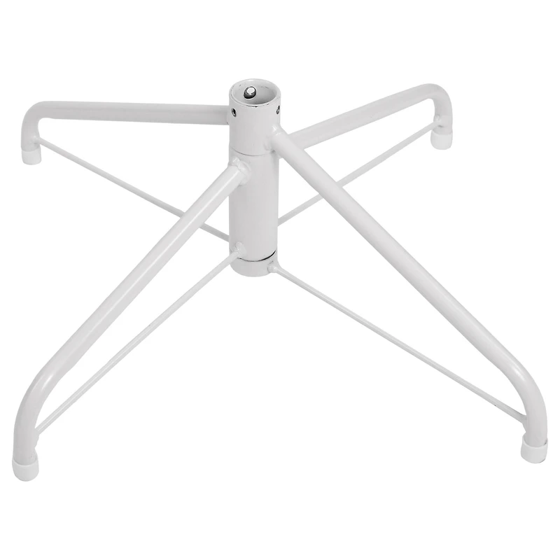 6.5ft. Pre-Lit Flocked Norway Pine Artificial Christmas Tree, Warm White LED Lights