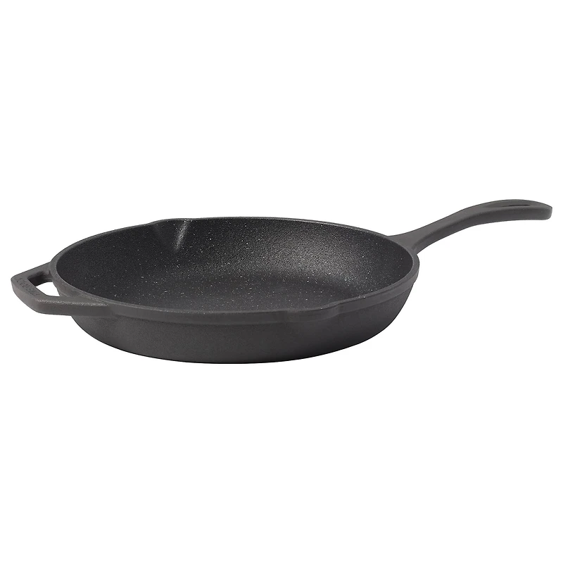 The Rock® by Starfrit® 12" Cast Iron Skillet
