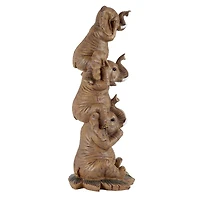 Design Toscano 24" The Hear-No, See-No, Speak-No Evil Elephants