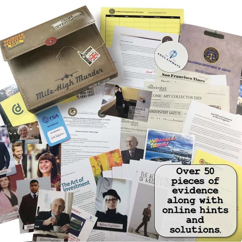 Murder Mystery Party® Case Files: Mile High Murder
