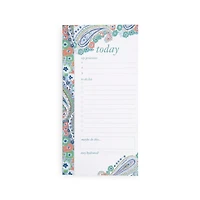Vera Bradley® Citrus Paisley Daily Planner List Pad