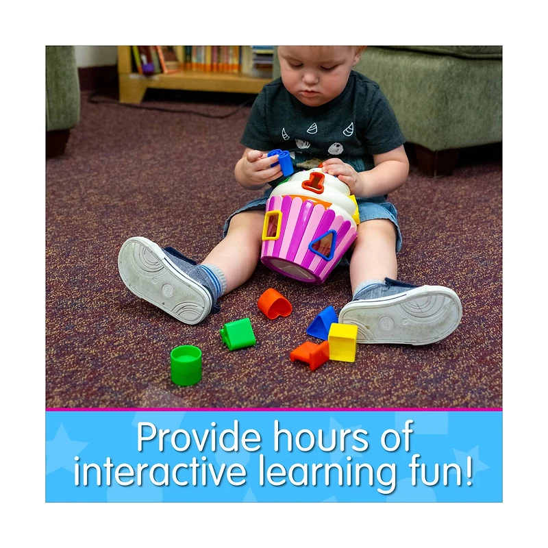 Early Learning - Cupcake Shape Sorter