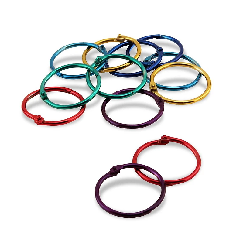 Hygloss® Book Rings, 1.1/2",  2 Packs of 100