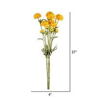 Yellow Daisy Spray, 4ct.