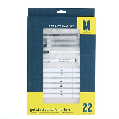 Art Alternatives Get Started 22-Piece Marker Set