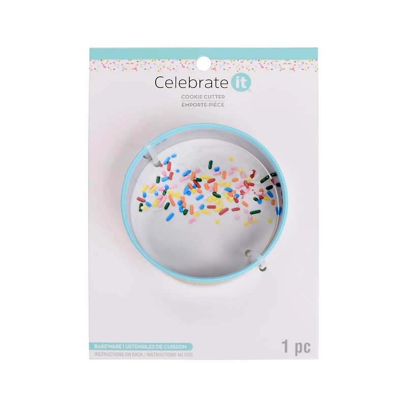 Stainless Steel Circle Cookie Cutter by Celebrate It®