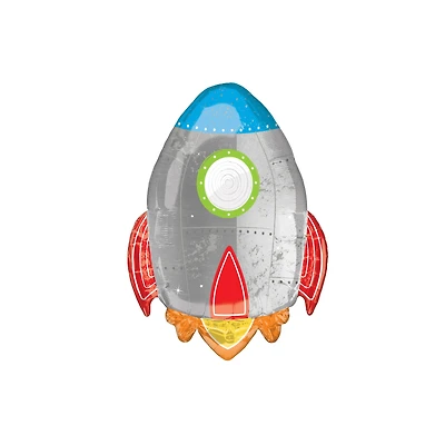 SuperShape™ XL® 29" Blast Off Birthday Foil Balloon
