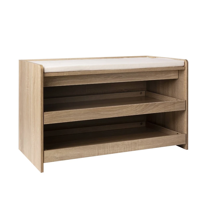 32" Shoe Rack Bench Storage Unit