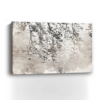 Taupe Soft Reflection Canvas Giclee