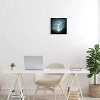 Stupell Industries Moon & Ocean Landscape Wall Plaque Art