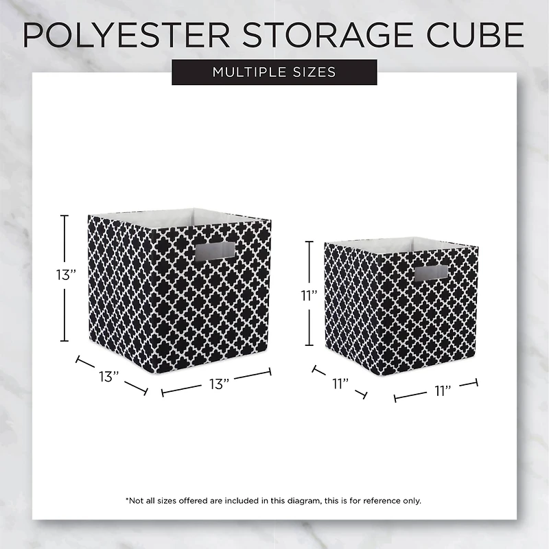 DII® 11" Nonwoven Polyester Small Dots Storage Cubes