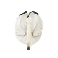 33" Light Gray Pelican Textured Planter