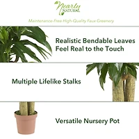 5ft. Corn Stalk Dracaena Silk Plant 