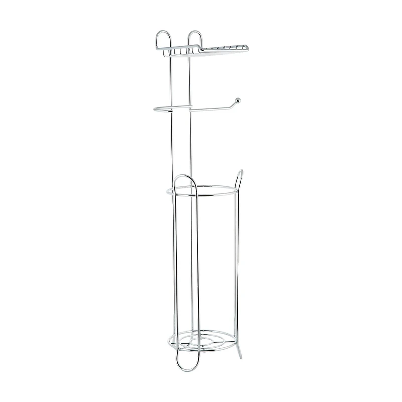 Bath Bliss Royal Toilet Paper Holder and Dispenser in Chrome