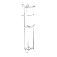 Bath Bliss Royal Toilet Paper Holder and Dispenser in Chrome
