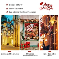 Costway 4ft. Pre-Lit Pine Artificial Christmas Tree