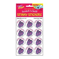 TREND Enterprises® Grape Going! Grape Jelly Scented Stickers, 6 Packs of 24