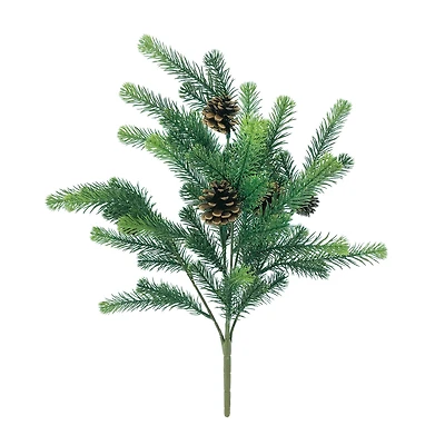 22" Green Pine & Pinecone Deluxe Bush by Ashland®