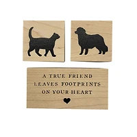 True Friend Wood Stamp Set by Recollections™