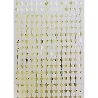 6.25 ft. Gold Star Fringe Curtain by Celebrate It™