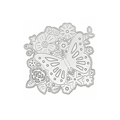 Butterfly & Flowers Cutting Die by Recollections™