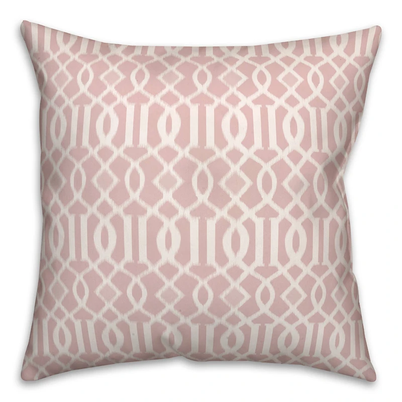 Blush Kirkwood Throw Pillow