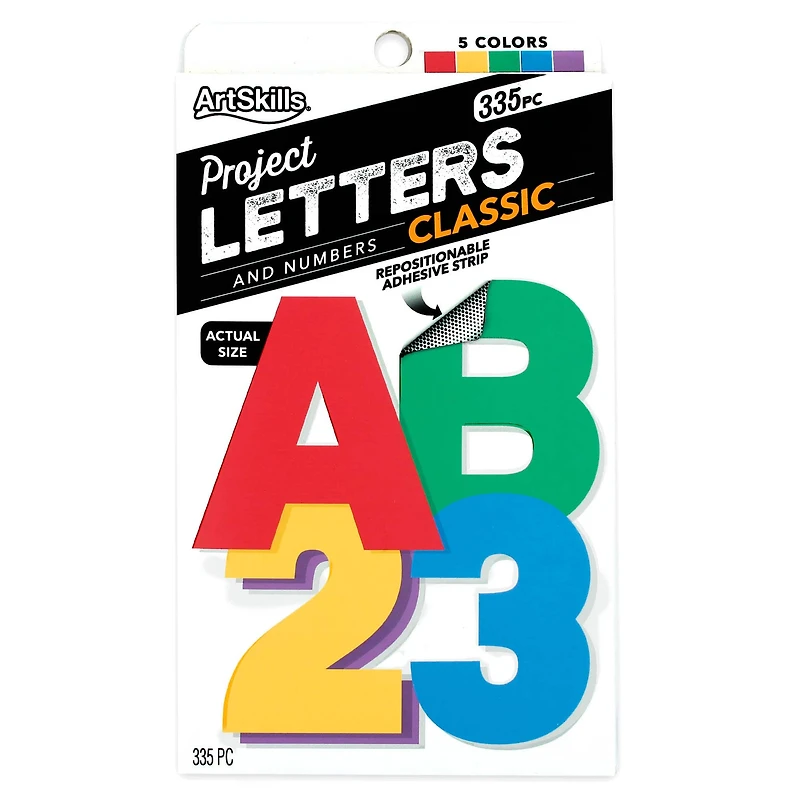 ArtSkills® 2.5" Classic 335 Piece Paper Poster Letter Set