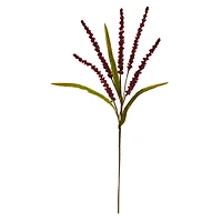 30" Burgundy Wheat Harvest Spray, 12ct.