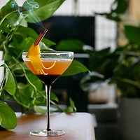 JoyJolt® 10.5oz. Black Swan Martini Glasses, 2ct.