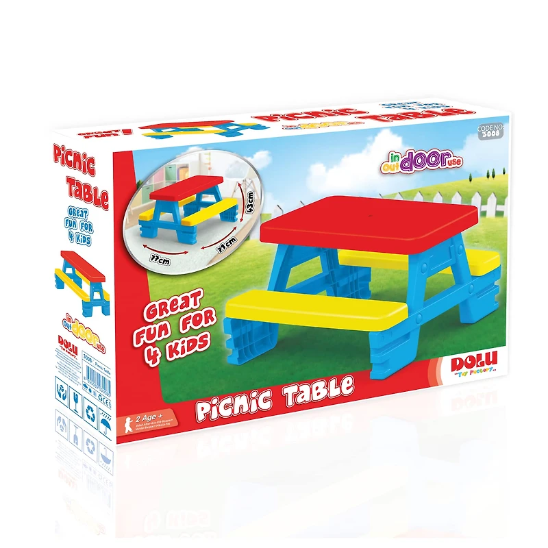 DOLU Toys Children's Picnic Table
