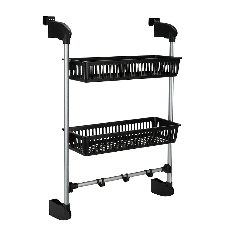 Organize It All 2 Basket Over the Door Storage Hook