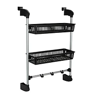 Organize It All 2 Basket Over the Door Storage Hook