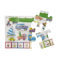 Richard Scarry's Things That Go! Giant Floor Puzzle: 26 Pcs