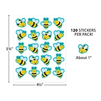 Teacher Created Resources® Buzzing Bees Stickers, 120 Per Pack, 12 Packs total of 1440