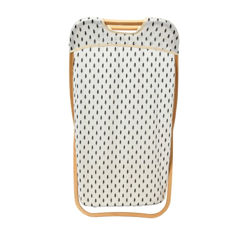 Household Essentials Krussh Bamboo X Frame Hamper (Tree)