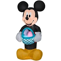 3.5ft. Airblown® Inflatable Mickey with Easter Basket