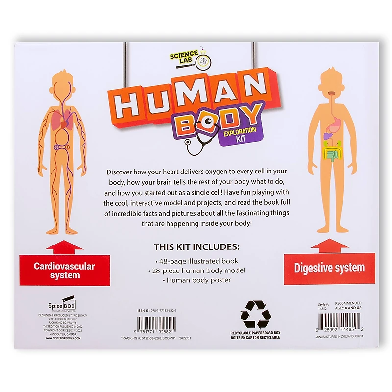 SpiceBox™ Science Lab Human Body Kit