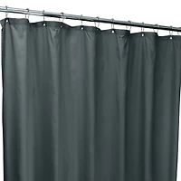 Bath Bliss Microfiber Soft Touch Diamond Design Shower Curtain Liner