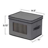 Household Essentials Champagne Glassware Storage Box