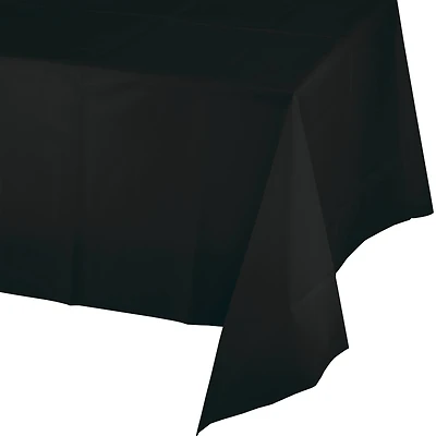Hoffmaster 54" x 108" Plastic Tablecloth