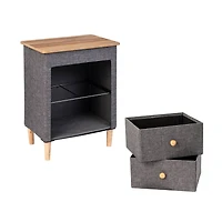 Honey Can Do 2 Drawer Fabric Storage Organizer
