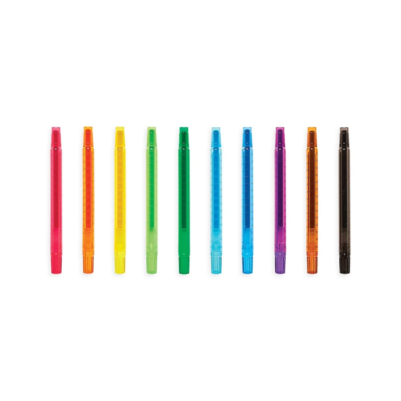 OOLY Yummy Yummy Scented Twist Up Crayons, 10ct.