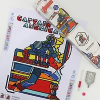 Camelot® Dots Captain America First Avenger Diamond Painting Kit