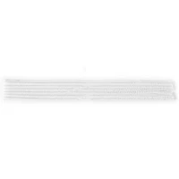12 Packs: 350 ct. (4,200 total) White Chenille Pipe Cleaners by Creatology™